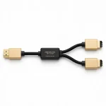 HDMI Splitter Cable 1 Male to 2 Female - Y Adapter 1x2 HDMI to Dual Display - Image 2