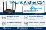 TP-Link Archer C54 AC1200 Dual-Band WiFi Router - 4 Antennas, MU-MIMO, Access Point Mode - Best Budget Dual Band - Image 4